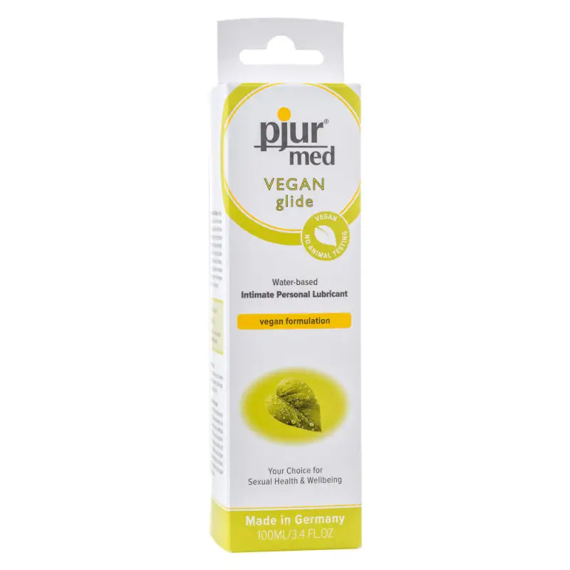 Pjur Med Vegan Glide for Ultimate Intimate Relaxation and Comfort