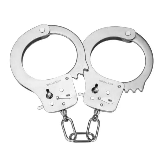 Premium Heavy Duty Metal Bondage Handcuffs for Ultimate Restraint