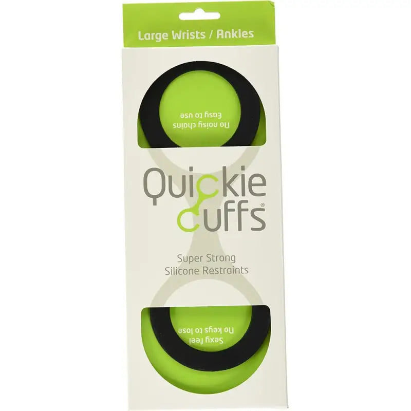 Quickie Cuffs Large for Sensuous Bondage Pleasure and Portability