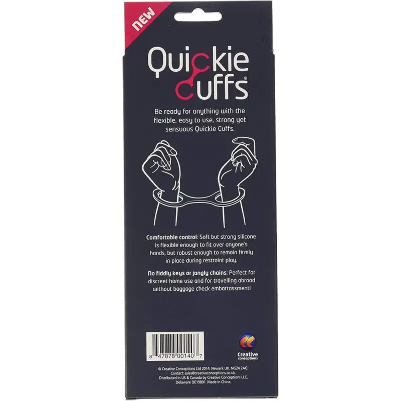 Quickie Cuffs Medium for Exquisite Bondage Experiences and Sensual Fun