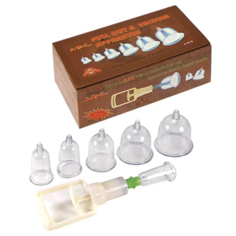 Rimba 6 Piece Cupping Set for Enhanced Health and Wellbeing