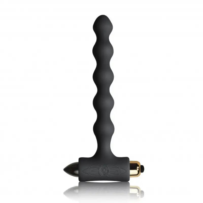 Rocks Off Pearls Petite Sensations Black Butt Plug for Enhanced Sensations