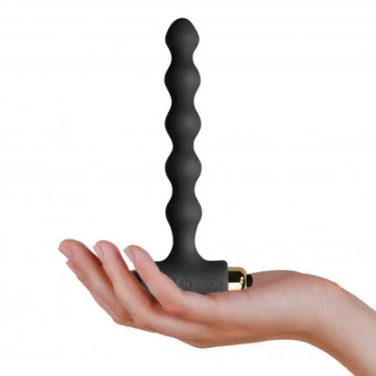 Rocks Off Pearls Petite Sensations Black Butt Plug for Enhanced Sensations