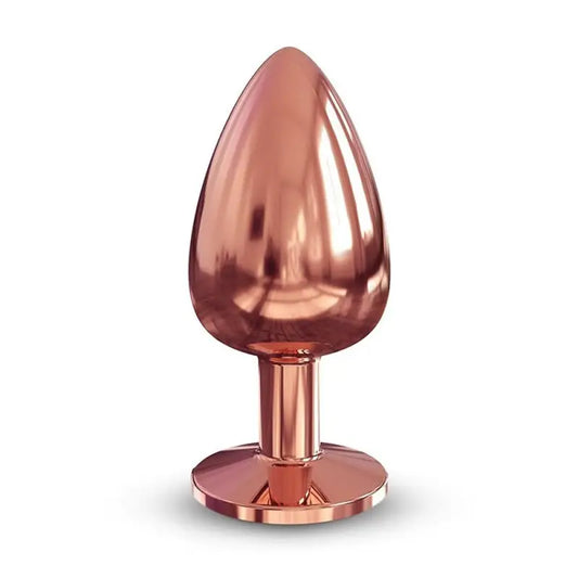 Rose Gold Large Dorcel Diamond Butt Plug for Anal Play