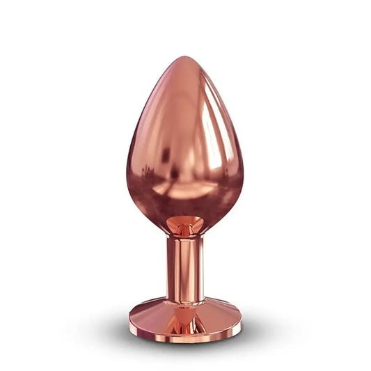 Rose Gold Medium Dorcel Diamond Butt Plug for Anal Pleasure