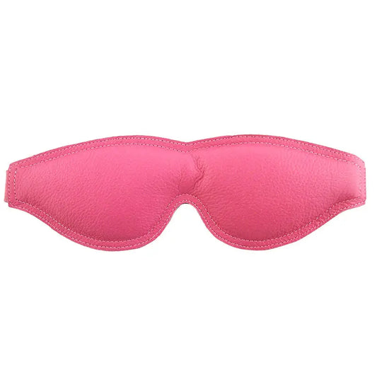 Rouge Garments Large Pink Padded Blindfold for Enhanced Sensations