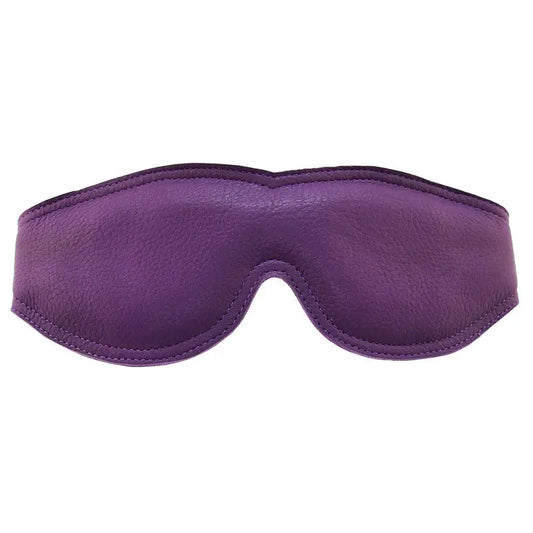 Rouge Garments Large Purple Padded Blindfold for Enhanced Sensory Play