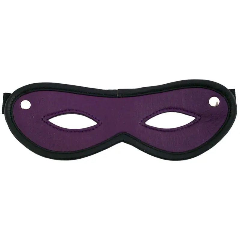 Rouge Garments Open Eye Mask in Purple for Enhanced Intimacy