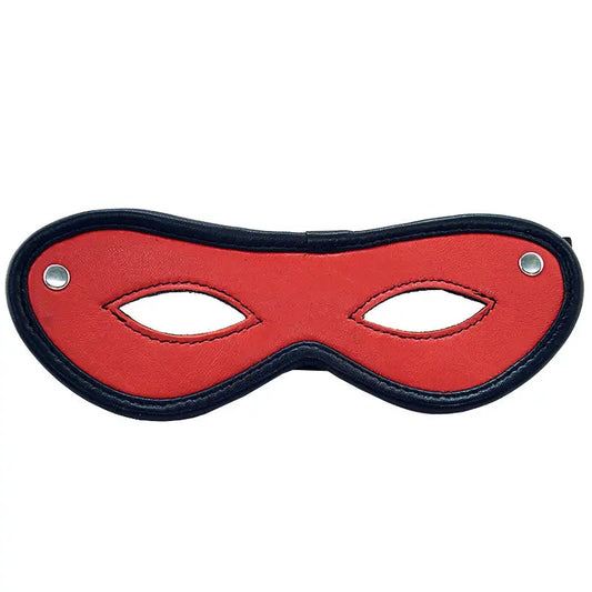 Rouge Garments Open Eye Mask Red for Enhanced Sensory Experience