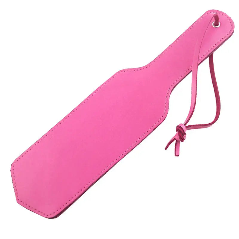 Rouge Garments Paddle Pink Double-Sided Leather Spanking Paddle