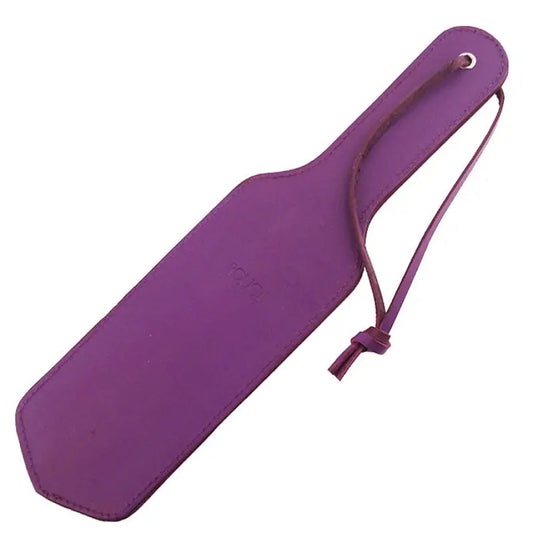 Rouge Garments Paddle Purple Double Sided Leather Spanking Paddle