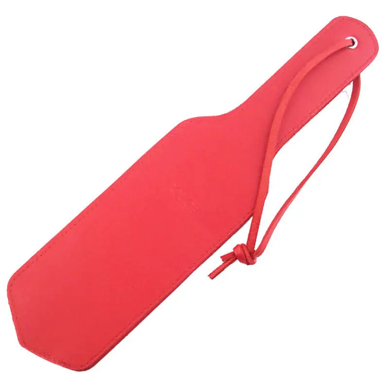 Rouge Garments Paddle Red Double Sided Leather Spanking Paddle 13 Inch