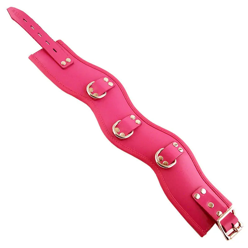 Rouge Garments Pink Padded Posture Collar for Enhanced Support