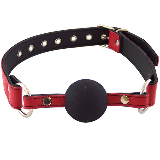 Rouge Garments Red Ball Gag for Ultimate Pleasure and Satisfaction