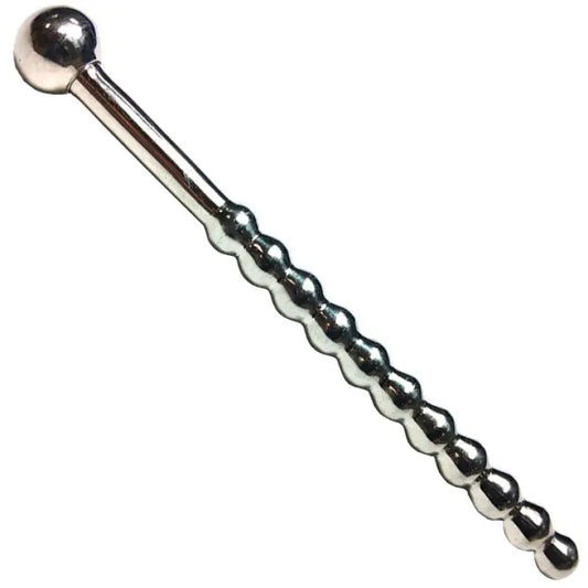 Rouge Stainless Steel Beaded Urethral Sound for Enhanced Stimulation