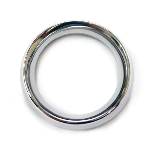 Rouge Stainless Steel Doughnut Cock Ring 45mm for Enhanced Intimacy