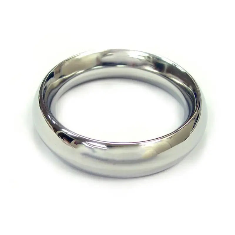 Rouge Stainless Steel Doughnut Cock Ring 45mm for Enhanced Intimacy