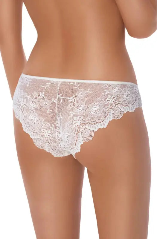 Roza Mela Briefs with Fancy Floral Lace in Branded Roza Box