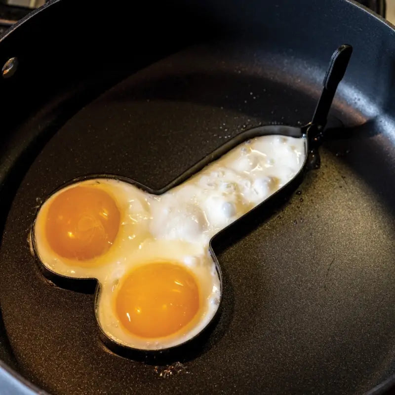 Rude Shaped Egg Fryer for Playful and Intimate Breakfasts