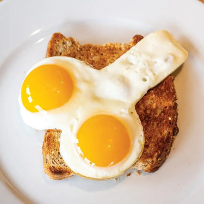 Rude Shaped Egg Fryer for Playful and Intimate Breakfasts