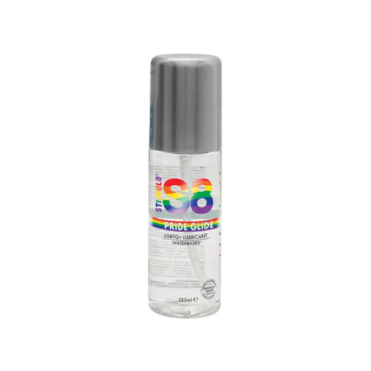 S8 Pride Glide Water Based Lubricant 125ml for Ultimate Pleasure