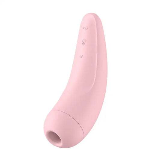 Satisfyer App Enabled Curvy 2 Plus Clitoral Massager Pink for Ultimate Pleasure