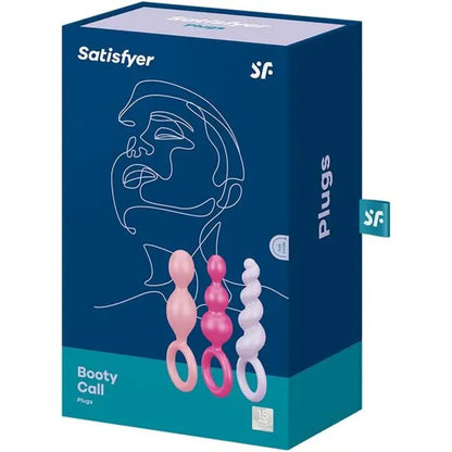 Satisfyer Booty Multicolour Anal Plugs Set of 3 for Ultimate Pleasure