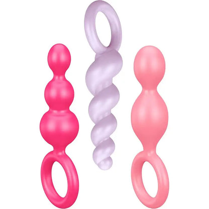 Satisfyer Booty Multicolour Anal Plugs Set of 3 for Ultimate Pleasure