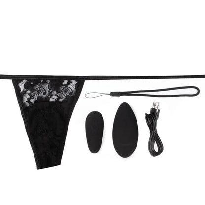 Screaming O Premium Ergonomic Remote Panty Set - Black