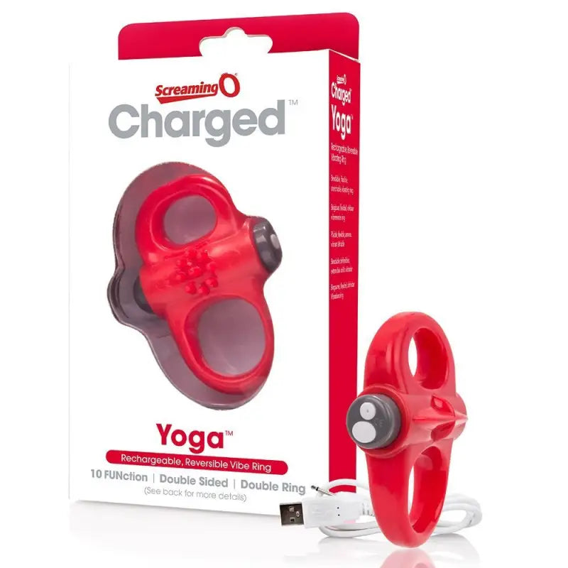 Screaming O Yoga Rechargeable Reversible Cock Ring for Ultimate Pleasure