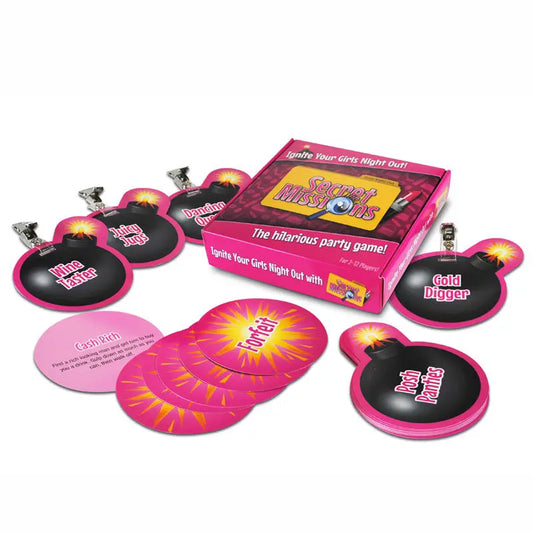 Secret Missions Girlie Nights Game for Ultimate Fun and Intimacy