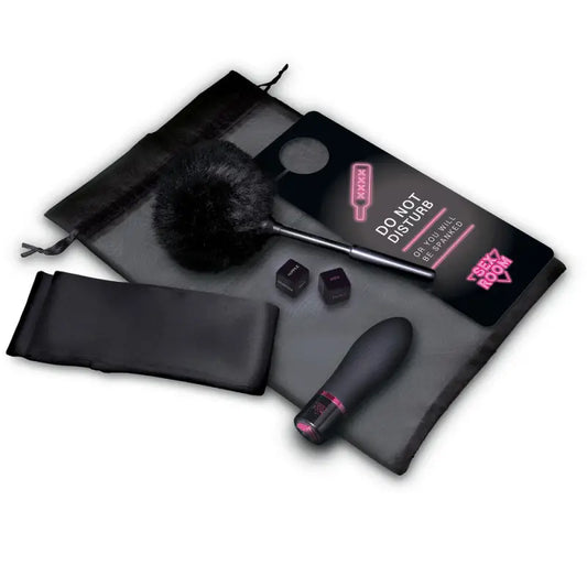 Sex Room Vibe Kit with Erotic Dice and Sensory Play Essentials