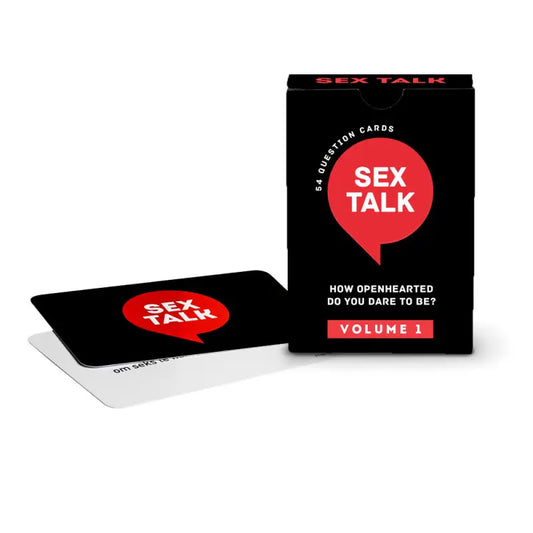 Sex Talk Volume 1 Card Game for Open Conversations and Exploration