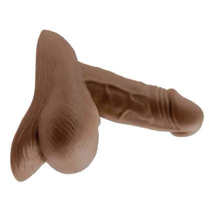 Silicone Dark Flesh Dildo for Enhanced Intimacy and Pleasure