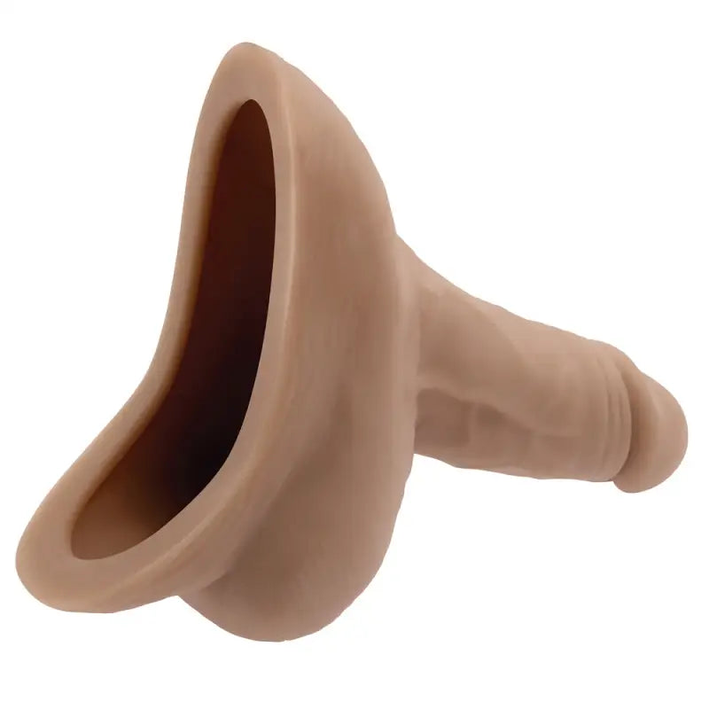 Silicone Med Flesh Dildo for Gender X Stand