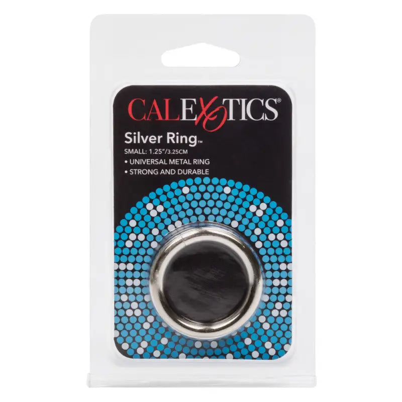 Silver Penis Ring Small for Enhanced Erection and Sensation