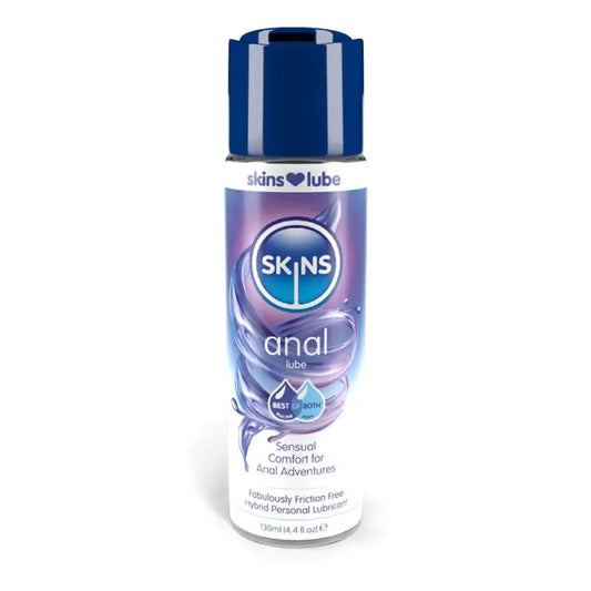 Skins Anal Hybrid Water-Based Lubricant 130ml for Enhanced Comfort