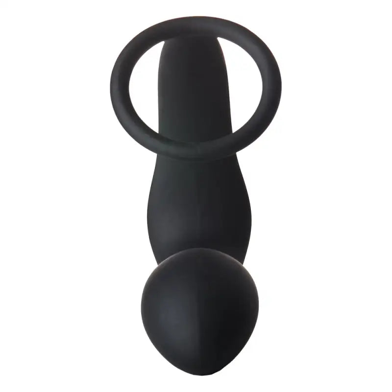 Smooth Silicone Vibrating Anal Plug for Enhanced Sensations