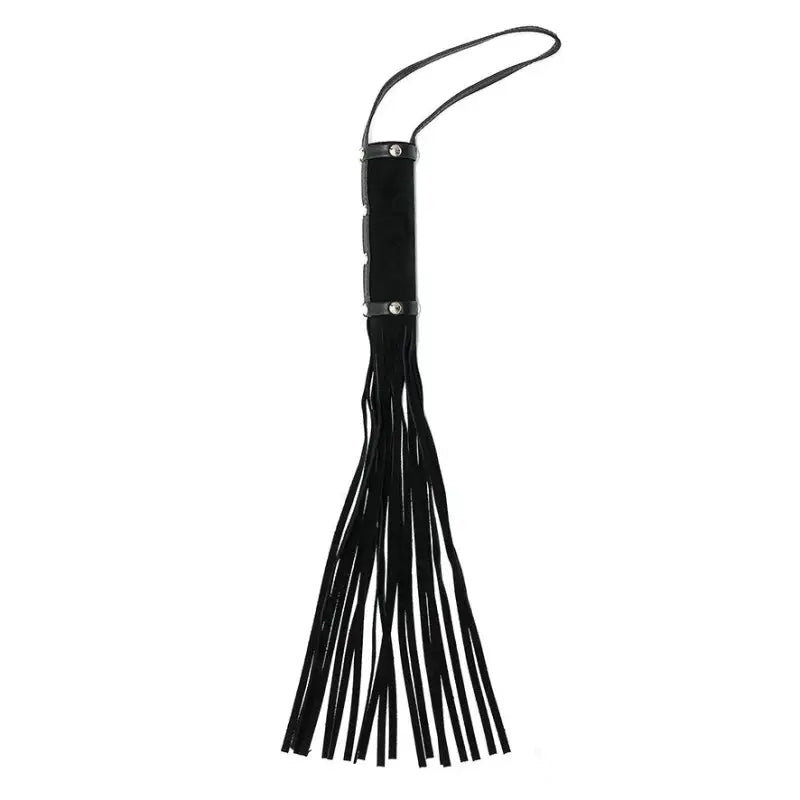 Suede Whip 19 Inches with Genuine Leather for Unmatched Sensations