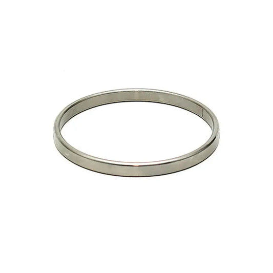 Thin Stainless Steel Wide Cock Ring for Ultimate Pleasure