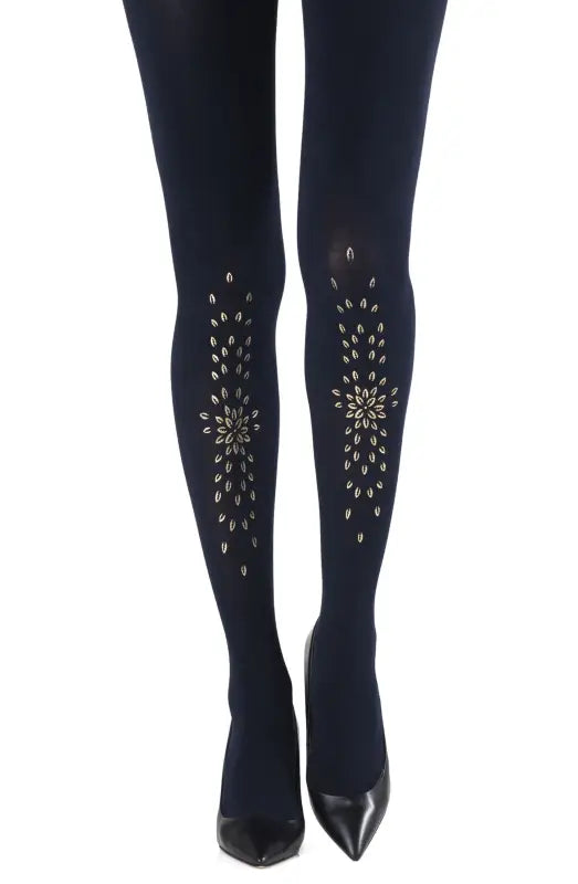 Timeless Elegance of Zohara Grow Up Navy Tights Redefined