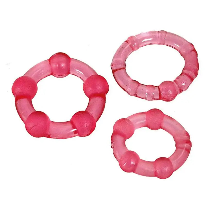 ToyJoy Stay Hard Cock Ring Set for Unmatched Pleasure and Performance