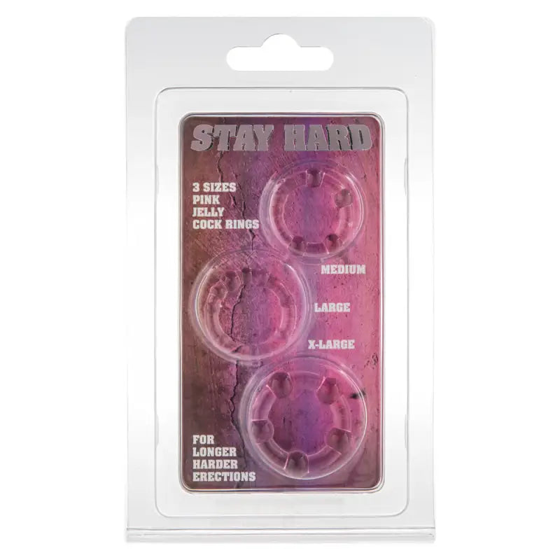 ToyJoy Stay Hard Cock Ring Set for Unmatched Pleasure and Performance