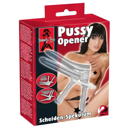 Transparent Pussy Opener with Engaging Barrier for Ultimate Fantasies