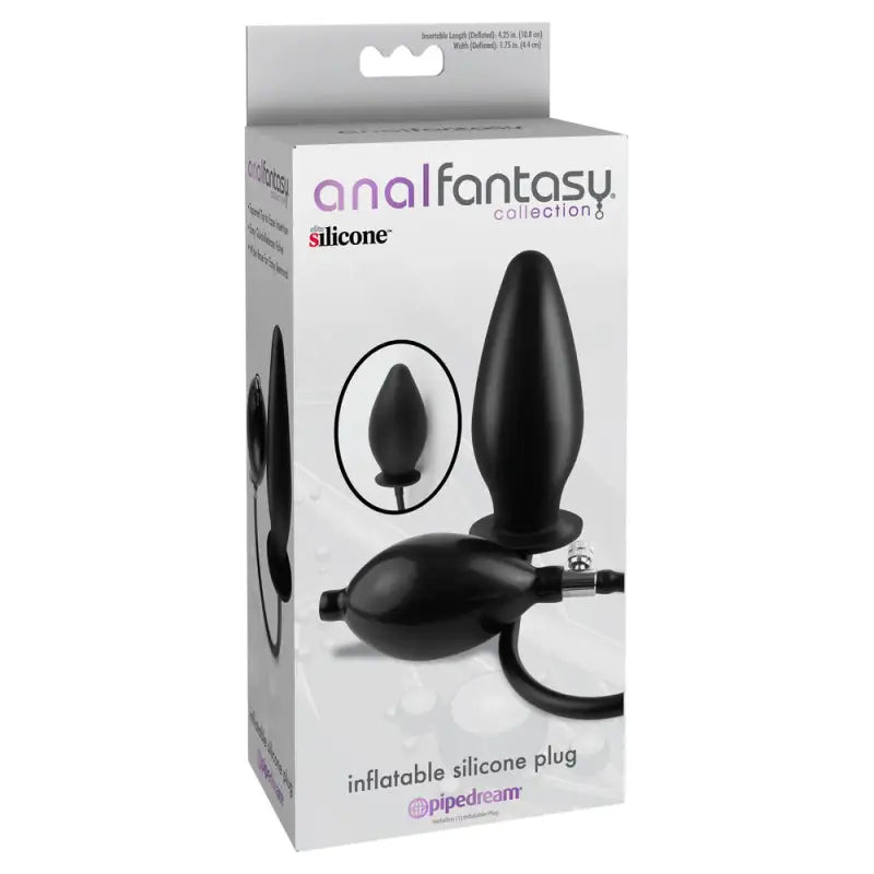 Ultimate Anal Fantasy Inflatable Silicone Plug for Extreme Pleasure