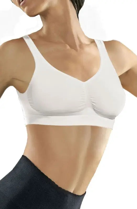 Ultimate Comfort Control Body Medium Compression Bra with Wide Shoulder Straps