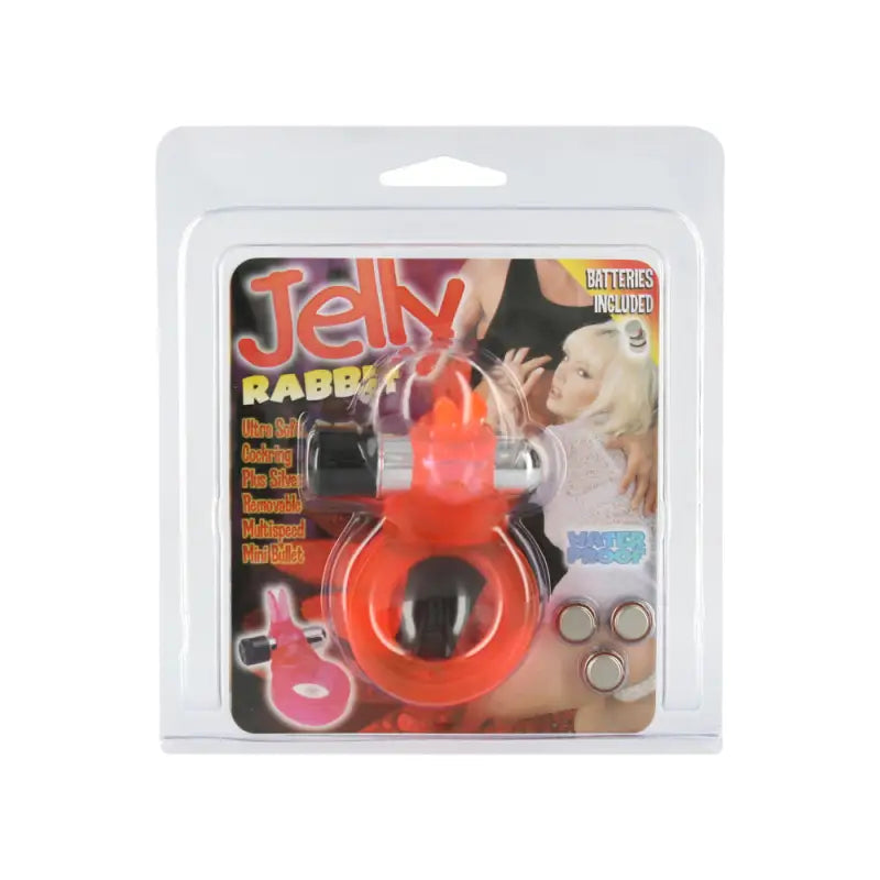 Unleash Bliss with the Jelly Rabbit Vibrating Cock Ring Experience