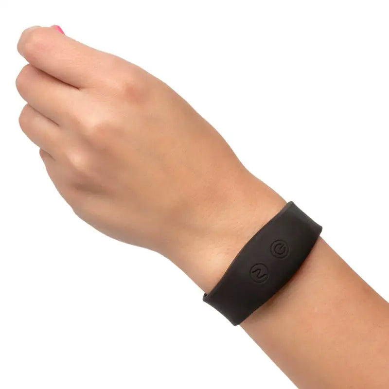 Unleash Discreet Bliss with the Rechargeable Wristband Remote Petite