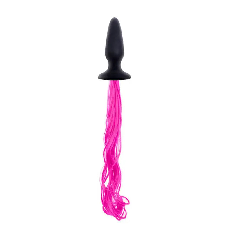 Unleash Fantasy with the Unicorn Tails Butt Plug Pink