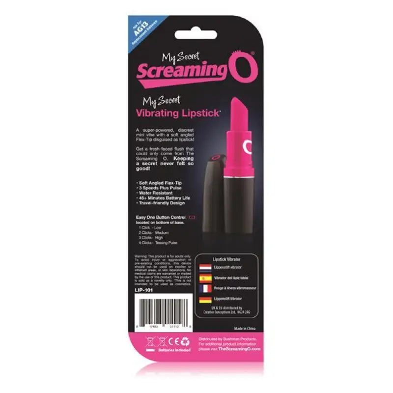 My Secret Screaming O - Vibrating Lipstick 